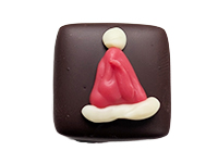 Brandy, Cinnamon, Christmas Cake Truffle Square