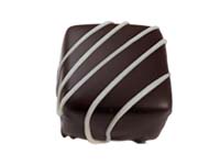 Jennifer's classic dark chocolate truffle with Madagascar Vanilla.